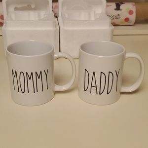 mommy and daddy mugs